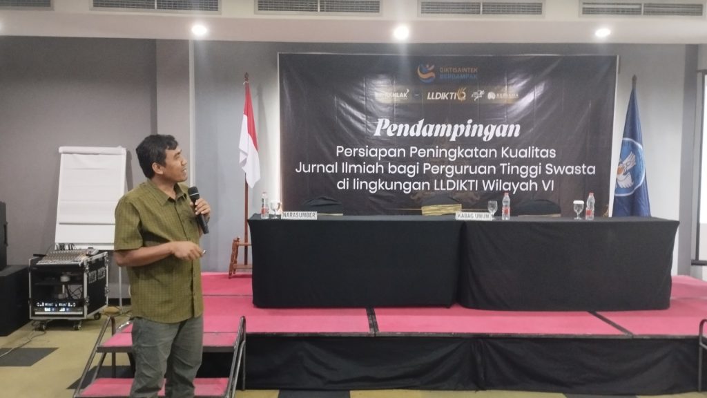 Menguatkan Peran Institusi untuk Reputasi Jurnal: Catatan dari Hotel Khas Tegal Bersama LLDikti 6 Jawa Tengah
