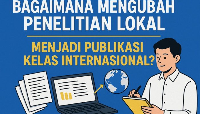 Dari Data ke Cerita: Strategi Menulis Publikasi Ilmiah Kelas Internasional