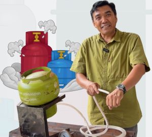 Kenapa LPG yang Bocor Tidak Boleh Menyembur ke Kulit?