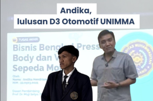 Dari Mahasiswa Menjadi Kolega: Kisah Andika Herdiansyah dan Gagasan Bengkel Pres Body & Velg