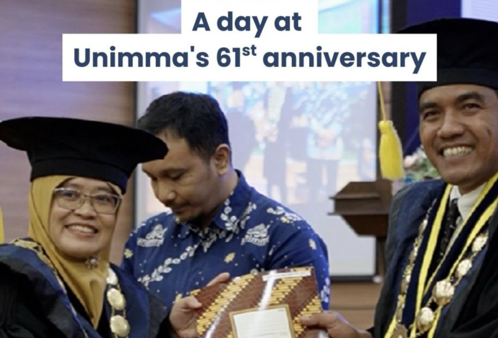 UNIMMA Rayakan Dies Natalis ke-61 dan Kukuhkan Guru Besar Baru